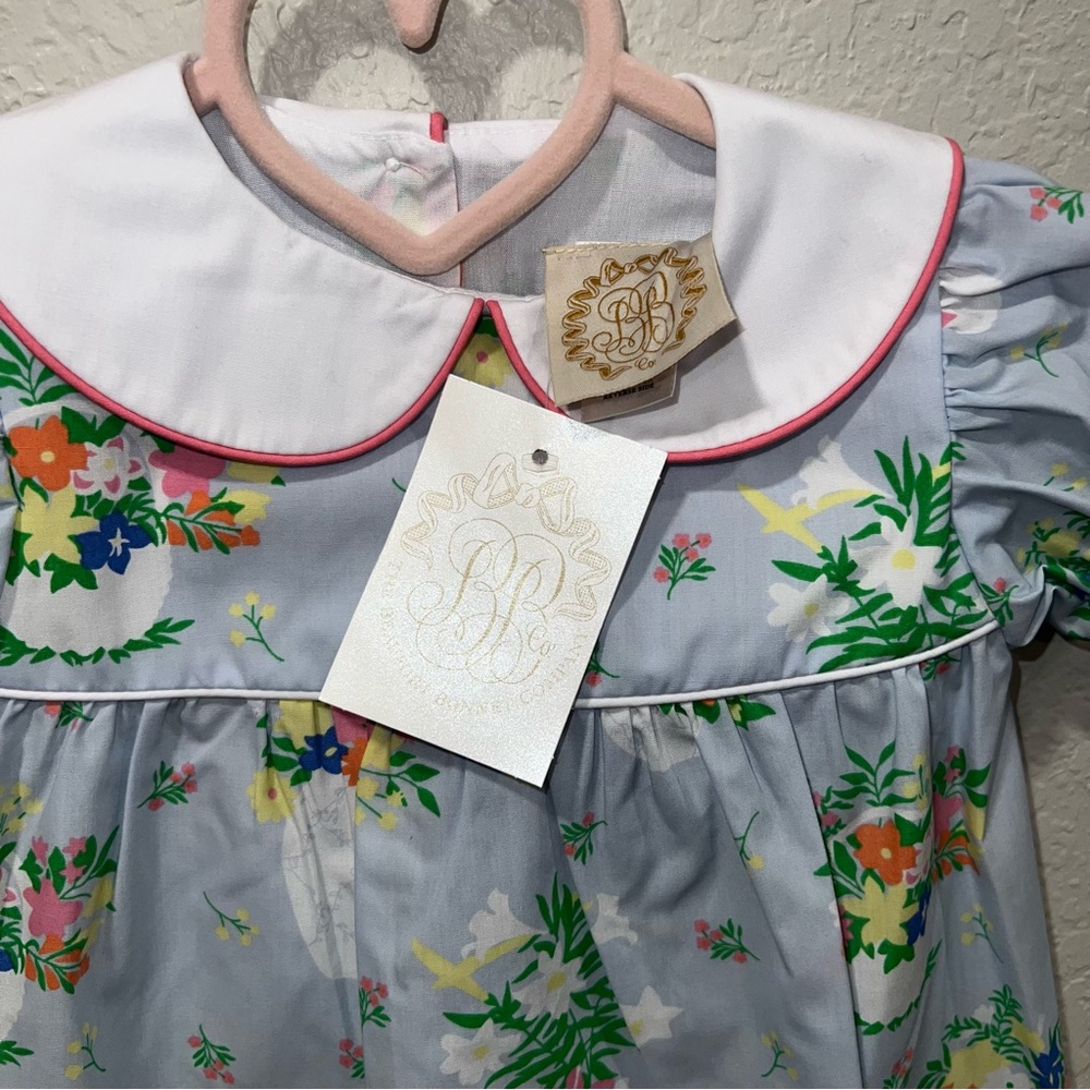 2T The Beaufort Bonnet Company Uplifting Lilies holly day dress - NWT - Picture 8 of 8